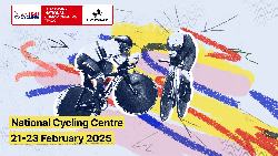 2025 Lloyds Bank British National Track Championship Pass at National Cycling Centre in Manchester